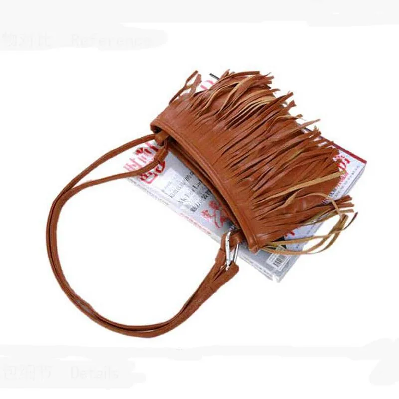 Tassel Messenger bag 2017 luxury handbags women bags designer crossbody vintage pu Shoulder Bag Clutch Handbag Purses | Багаж и сумки