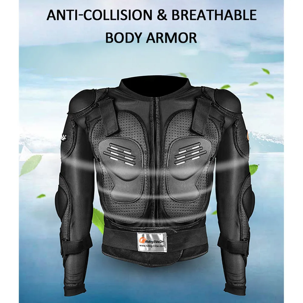 Motorcycle Racing Body Armor Motocross Jacket Off-Road Safety Protection Clothing Chest Spine Protector Gear HX-P13