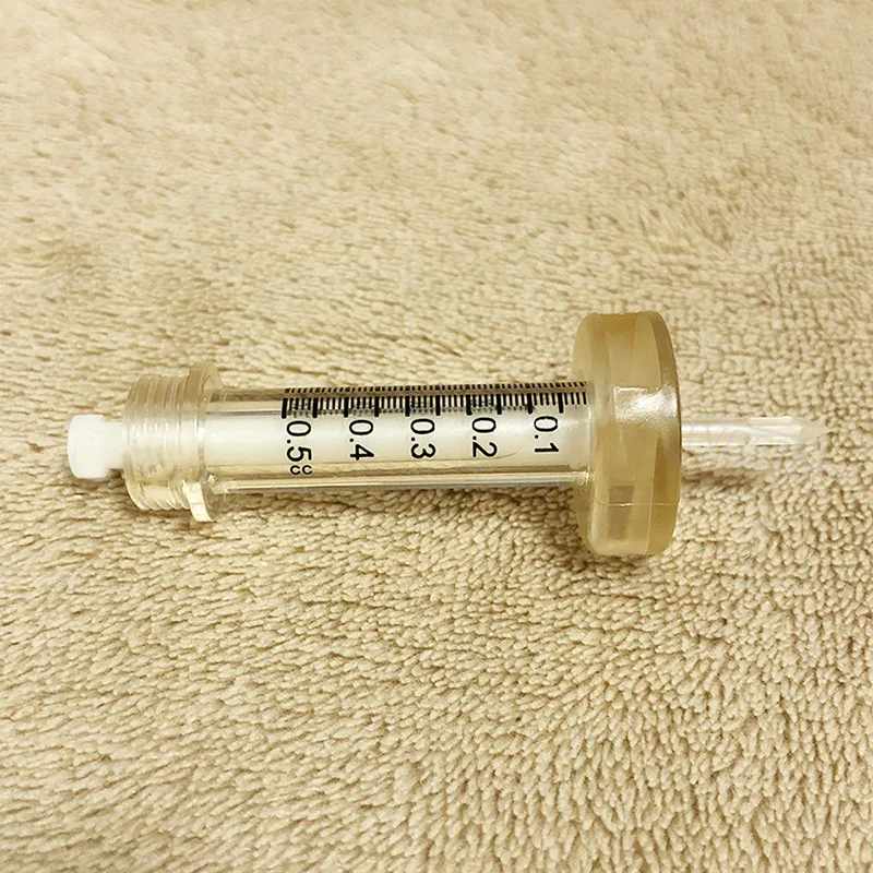 100 шт 0,5 мл Ampoule головка для гиалурона ручка иголки, аксессуары для шитья неинвазивный одноразовый шприц для воды против старения морщин инструменты