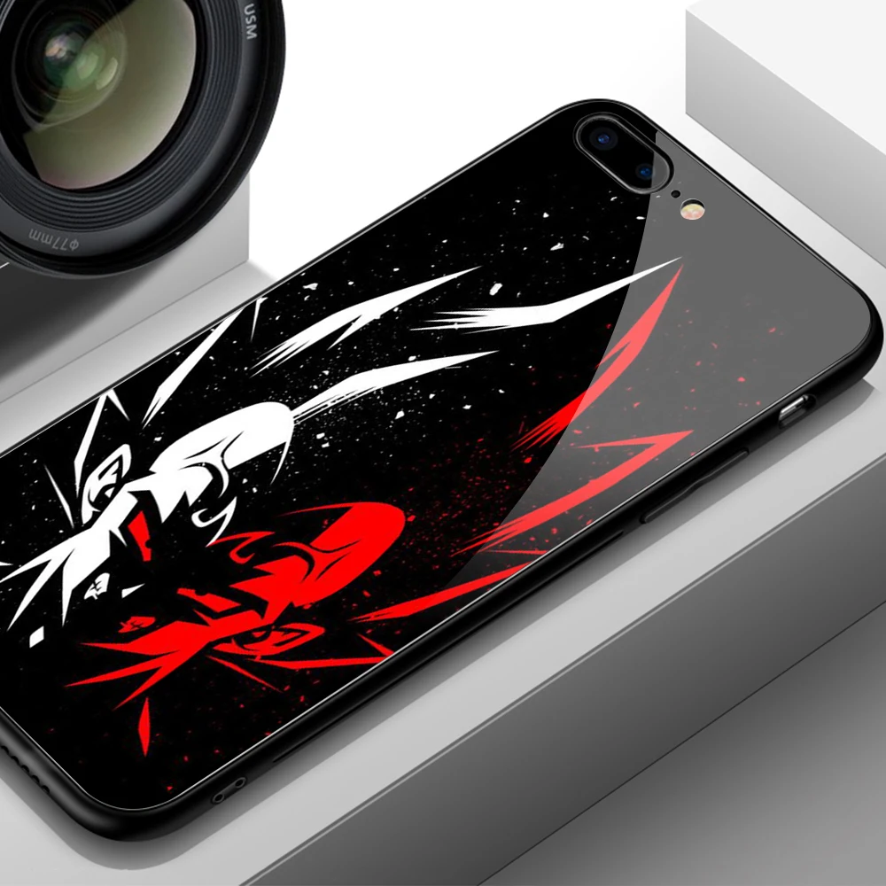 Чехол Finder для iphone XS чехол Dragon Ball Супер Saiyan чехол из закаленного стекла для iphone 6 6S 7 8 plus X XR XS MAX 11 pro max