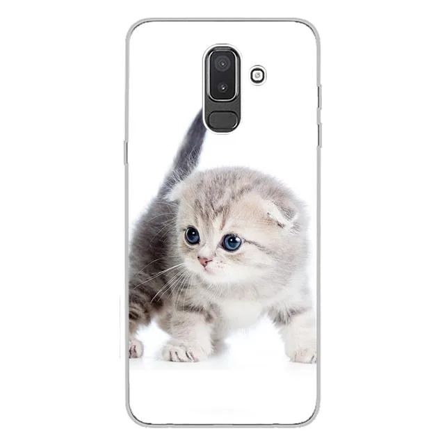 Чехол для телефона Samsung Galaxy J8 2018 J800FN мягкий силиконовый чехол защиты Fundas J 8 J800F J800