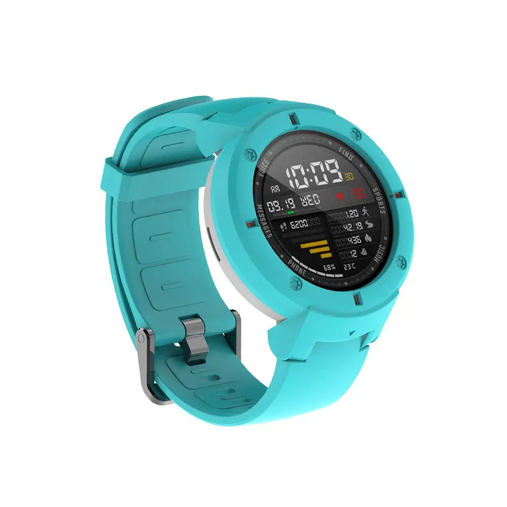PC защитный чехол для часов для Xiaomi Huami Amazfit Verge 3 ультратонкий защитный чехол для Amazfit 3 Verge чехол-бампер аксессуар