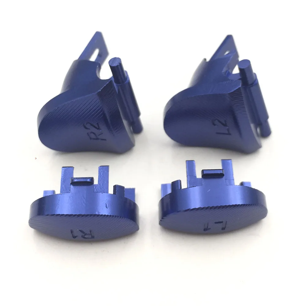 Металлические алюминиевые кнопки для контроллера Sony PS4 Pro JDS 040 L1 R1 L2 R2 набор кнопок