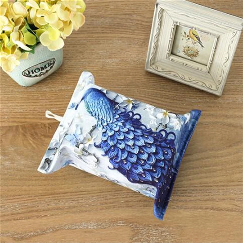 Тканевый чехол для домашнего автомобильного хранения салфеток контейнер