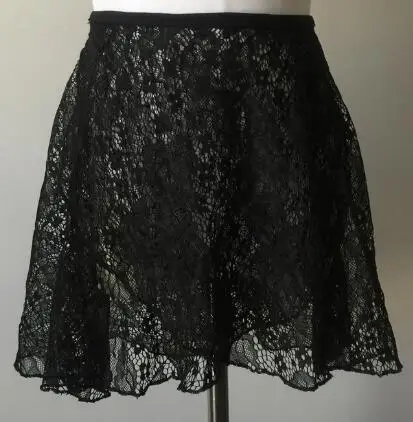 BL010-lace 2 Балетная кружевная юбка; Новинка г.; летний детский танцевальный костюм с цветами и сеткой; женская балетная юбка-пачка; танцевальный Купальник; платье - Цвет: BL010-lace 2