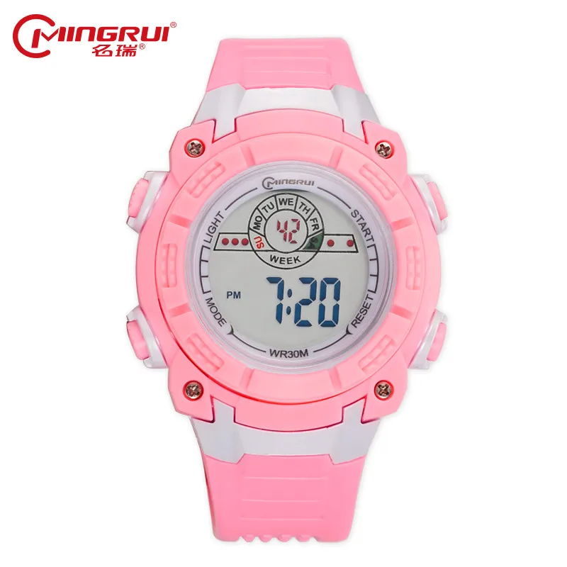 2016 новые детские уличные спортивные часы для мальчиков и девочек светодиодный