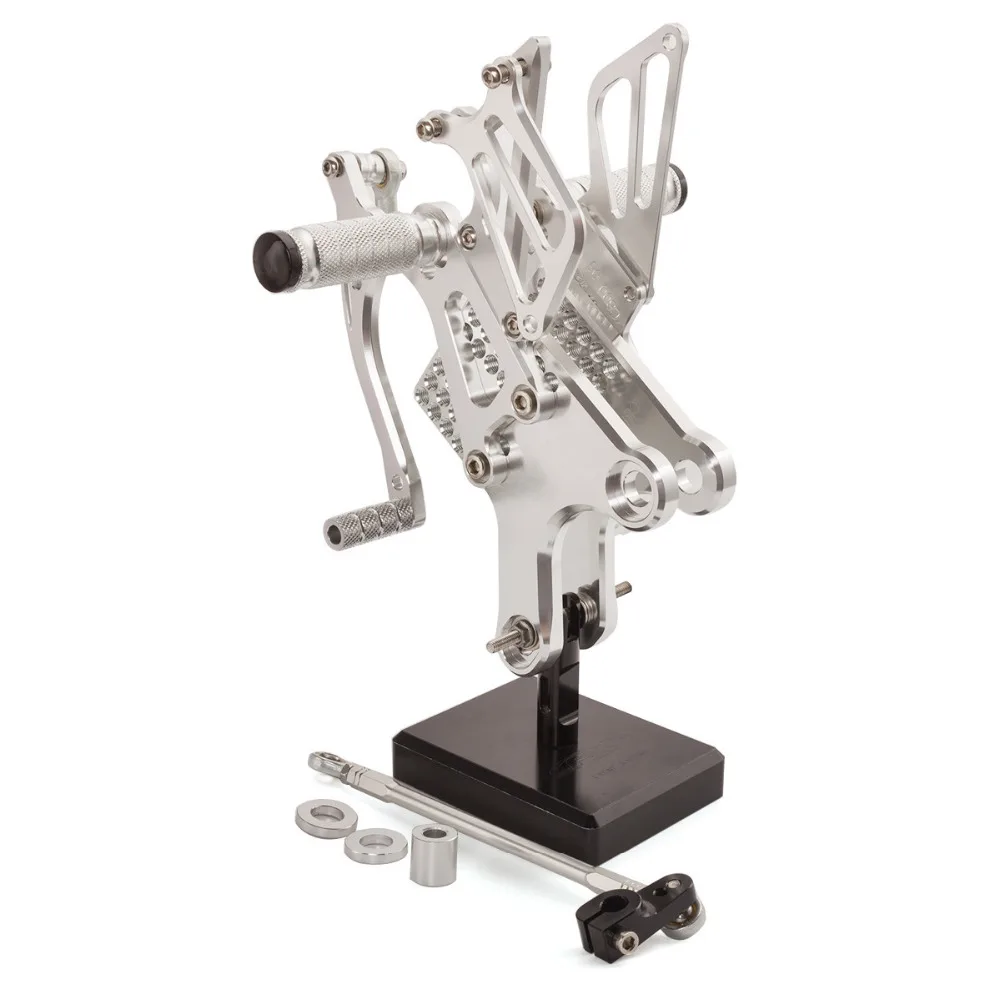 CNC Алюминиевые Регулируемые Задние подножки для Honda CBF150 CB190R CBF 150 CB 190R