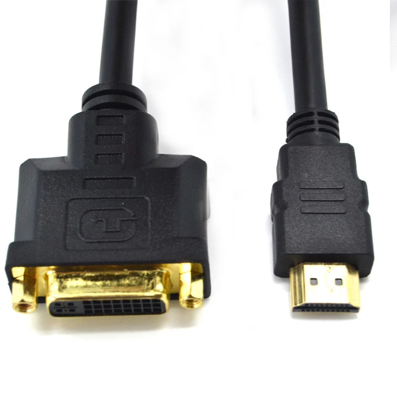 Универсальный Переходник HDMI на работу 24 + 5 стандартных кабелей M/F Штекерный
