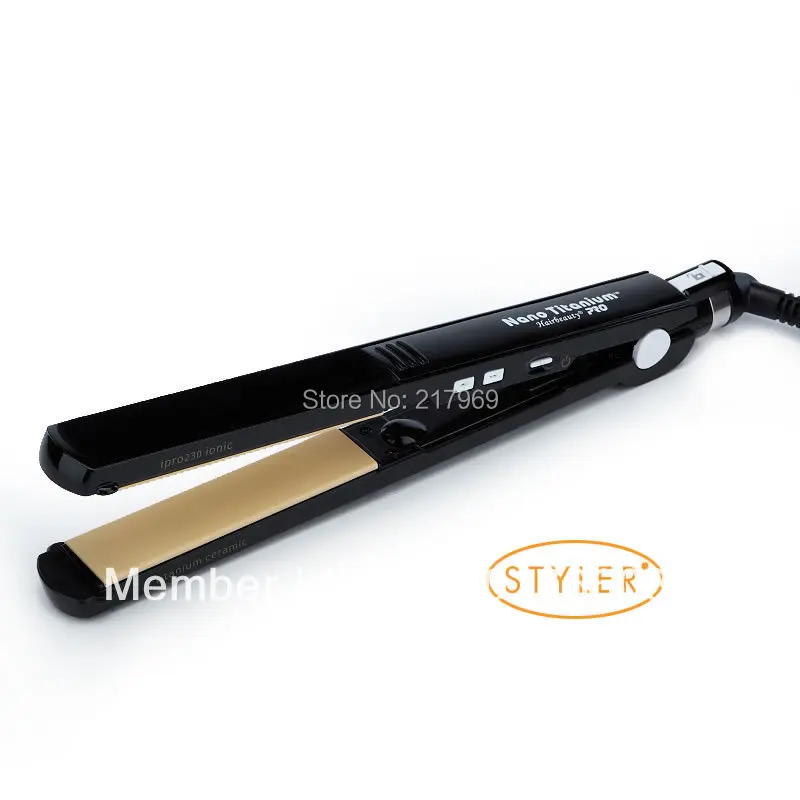 MBHAIR профессиональный Керамический выпрямитель для волос с плоской железной