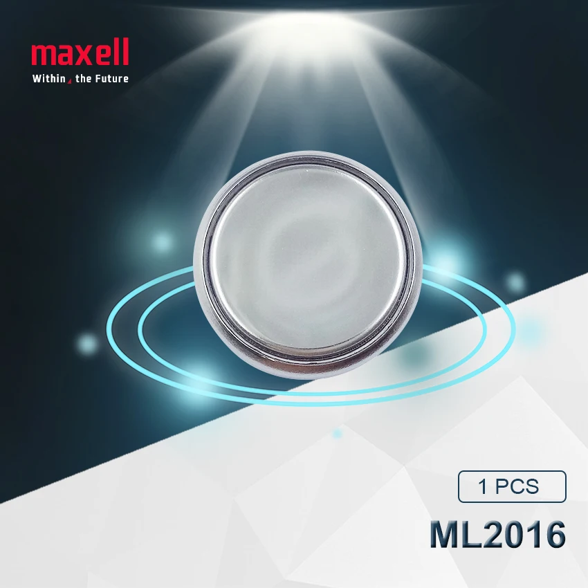 4 шт. Maxell Оригинал ML2016 ML 2016 3v литий ионная аккумуляторная батарея для монет CMOS
