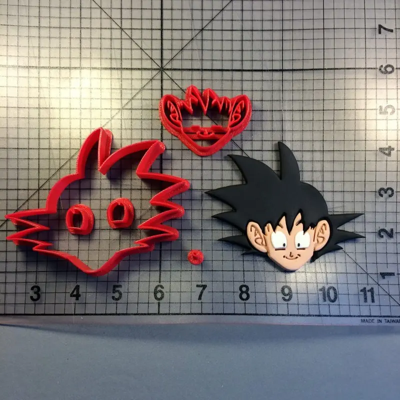 Dragon Ball Zgoku головка формочки для печенья на заказ 3D Печатный резак торта серии