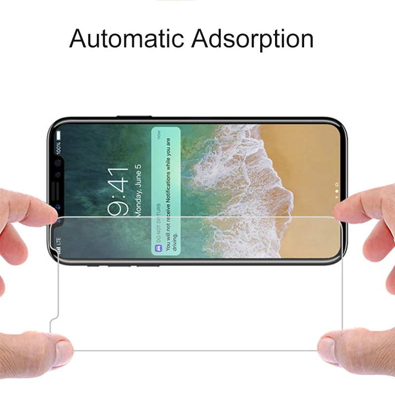 1000 шт 9H Премиум 2.5D Закаленное стекло для iPhone 11 Pro Max XS XR X 8 7 6 6S Plus 5s SE Защитная пленка для экрана с новой упаковкой