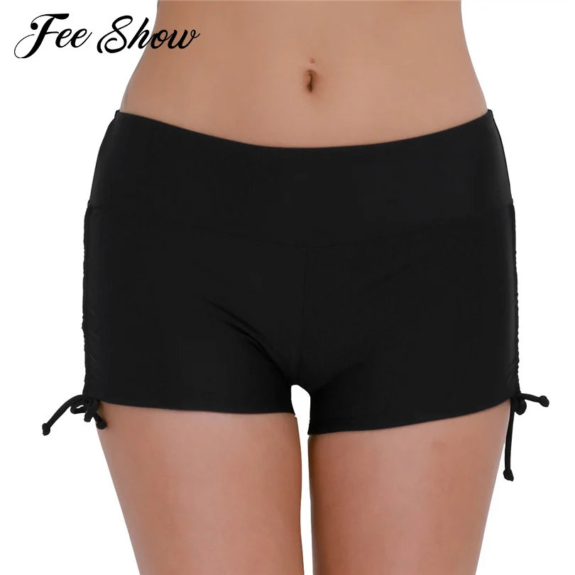 2020 сексуальные женские пляжные шорты с регулируемыми завязками эластичные