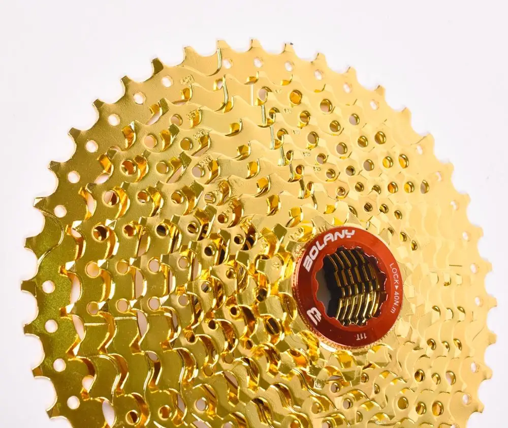 Gold Bolany 10S 30S скорость 11-50T 42T свободное колесо широкое соотношение велосипед горный велосипед маховик Cassete для M7000 M610