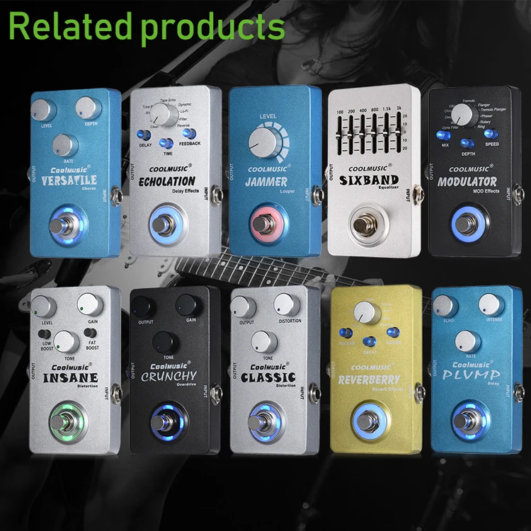 Coolmusic Insane Distortion гитарная педаль эффектов