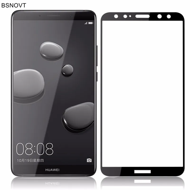Protector de pantalla de tel&eacute;fono para Huawei Mate 10 Lite, vidrio templado para Huawei Nova 2i, vidrio para Huawei Mate 10 Lite BSNOVT, 2 uds.-0