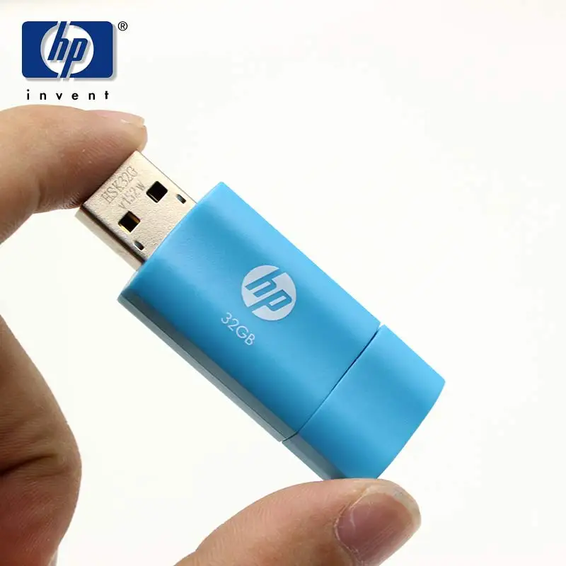 Hp USB флеш накопитель 32 ГБ V152W ручной карта памяти флешка мини usb синий cle память u