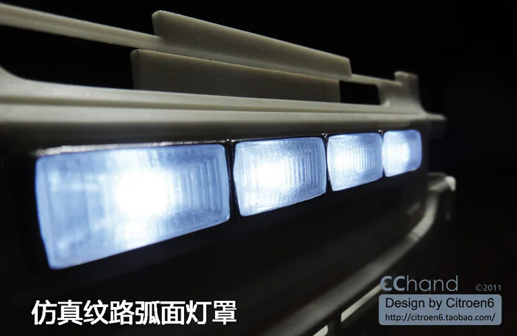 CChand Tamiya 1/14 scania головка прицепа фотоприцепа (гальванизированная версия)