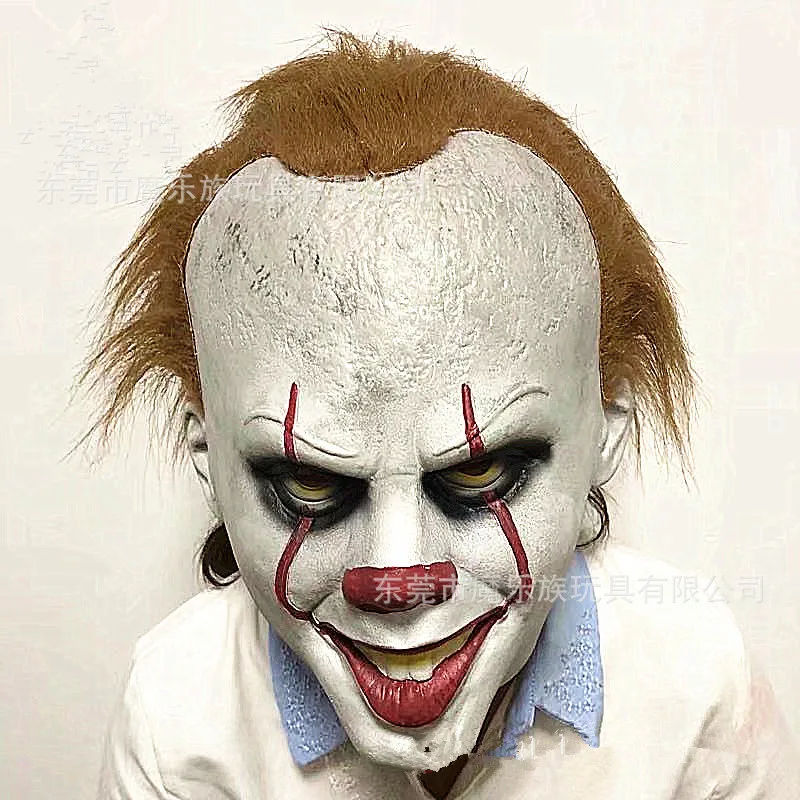 1 шт. маска латексная Хэллоуин пугающая Маска Клоун для косплея вечеринки | Дом и