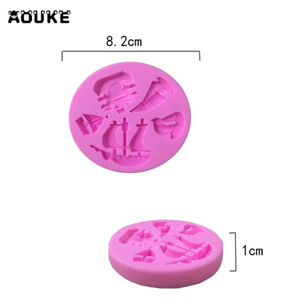 Инструменты сделай сам украшение торта Мультяшные пиратские корабли большая и