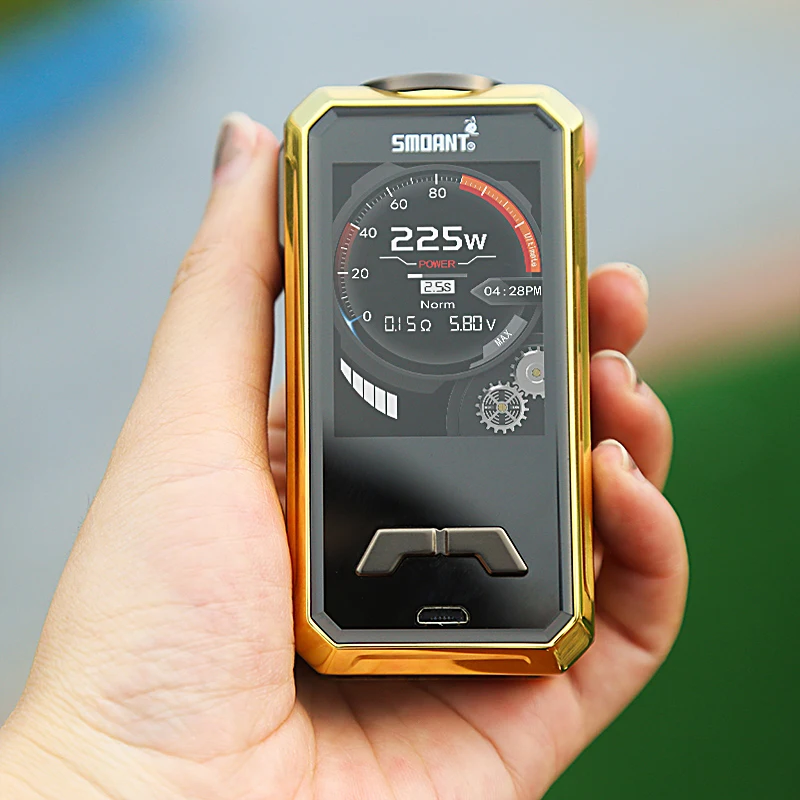 Оригинальный бокс мод Smoant Charon Mini 225 Вт электронная сигарета вейп 2 0 UI с полным