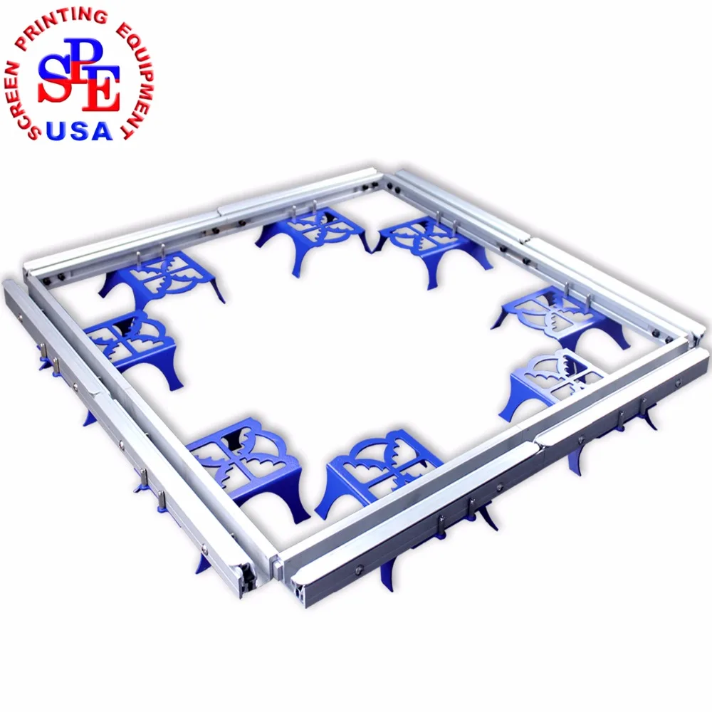 Комбинированный растягивающий Трафаретный пресс для трафаретной печати SPE6060 |