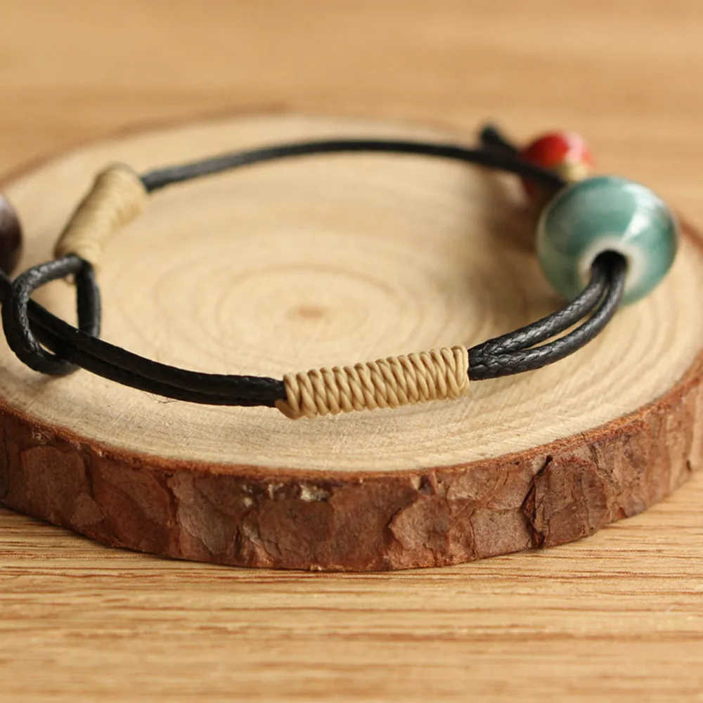 Free shipping h bracelets bestfriend national trend ceramic vintage friendship bracelet for women jewelry boho men | Украшения и