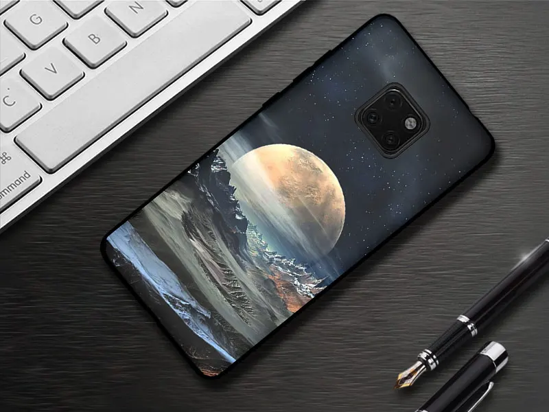 JURCHEN, мягкий силиконовый чехол для huawei mate 20 Pro, чехол с милым рисунком, тонкая задняя крышка для huawei mate 20 Pro 20 X 20X, чехол для телефона