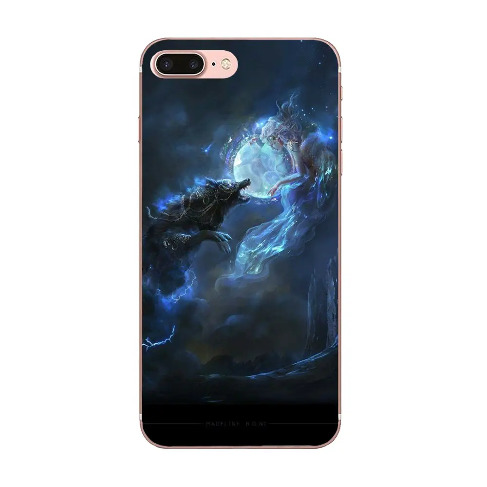 Wolf For Xiaomi Redmi Mi Note 7 8 9 SE Pro Lite Go Play Soft Silicone TPU Transparent Phone Cover Case Capa | Мобильные телефоны и