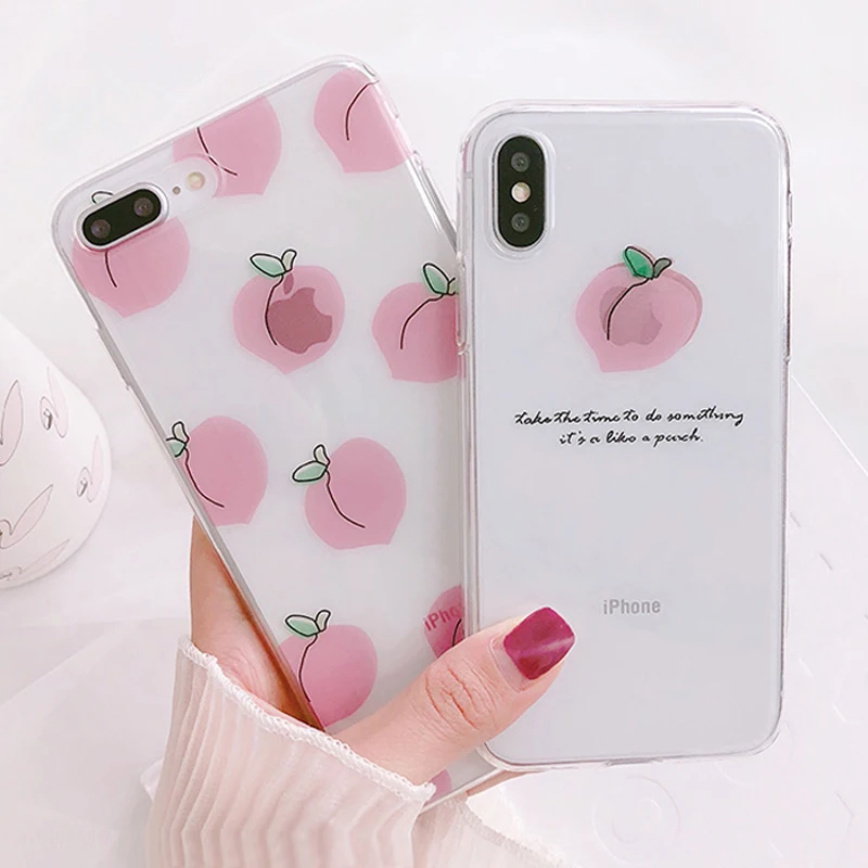 WOTP для iphone 7 мягкий ТПУ чехол X 6 6S 8 Plus модная летняя крутая задняя крышка |