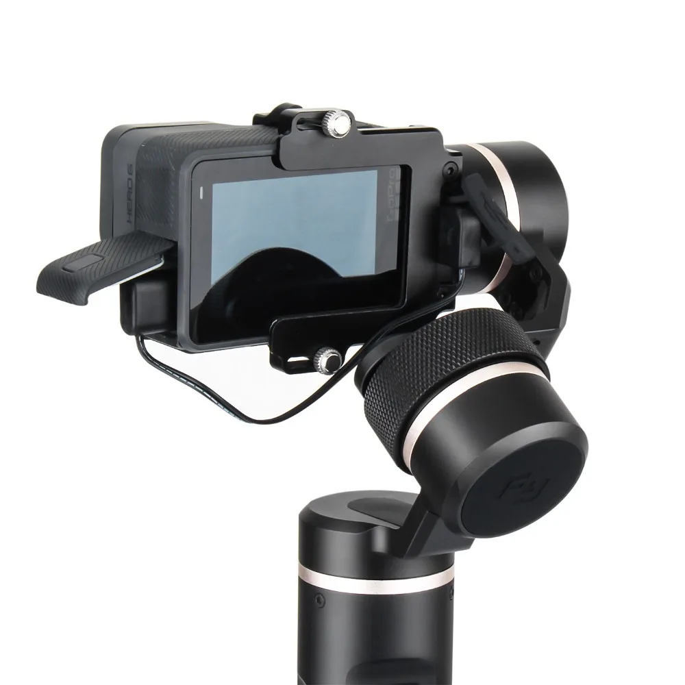 Feiyu G6 3 оси брызг ручной карданный стабилизатор для экшн-Камеры GoPro Hero 6/5/4/3 sony RX0 Yi камера 4K экшн-камеры+ штатив+ пластина
