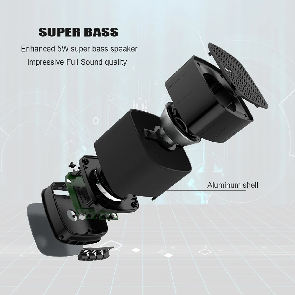 LXT LX-X6 беспроводной Bluetooth динамик мини портативный бас s для компьютера телефон Hands Free Поддержка TF карты FM радио AUX