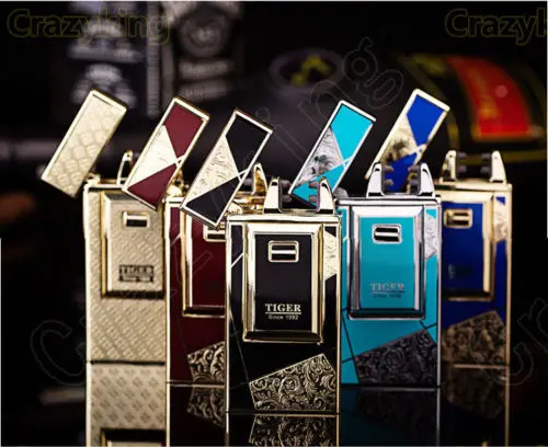 Электрическая usb зажигалка с двойной дугой для табака заряжаемая в подарочной