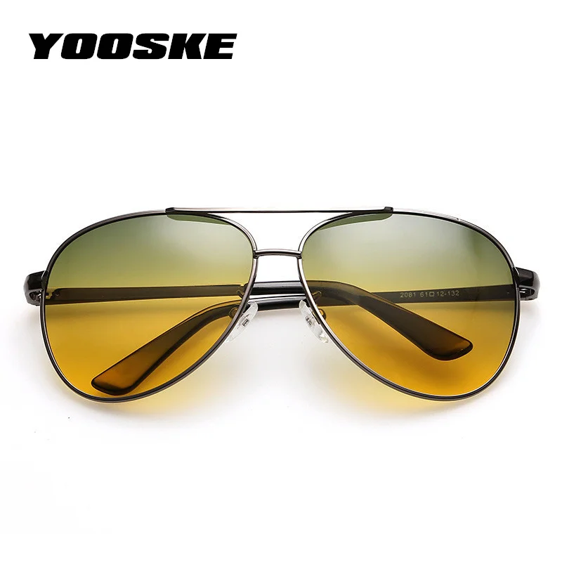 Солнцезащитные очки YOOSKE Мужские поляризационные безопасные солнечные с