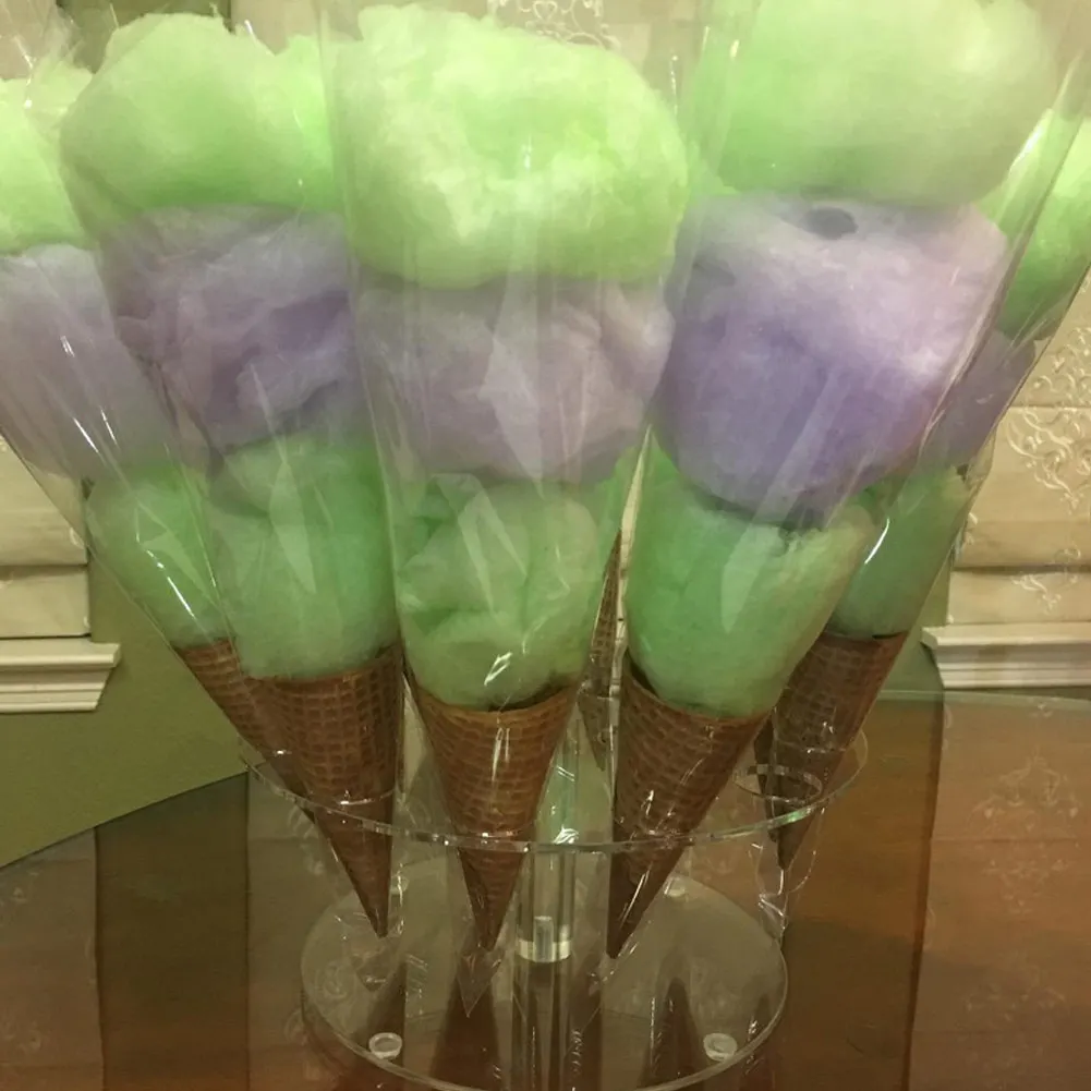 16 отверстие Кухня мороженое конфеты акрил держатель кекс для Рожков подставка