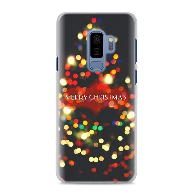 Чехол для телефона с рождественскими зимними пожеланиями s для samsung Galaxy S10e S10 S8 S9 Plus M10 M20 M30 A50 S6 S7 Edge, Жесткий Чехол