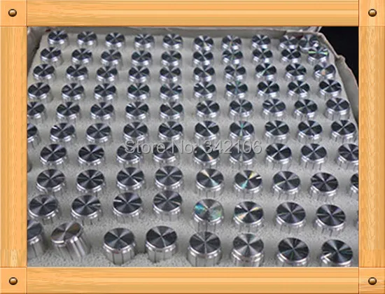 Бесплатная доставка! 20 шт. алюминиевая ручка потенциометра/регулятор