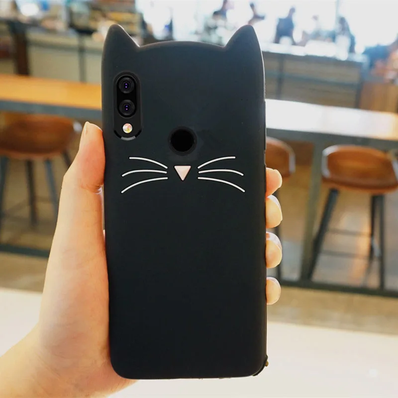 Мягкий силиконовый чехол с 3D рисунком для Xiaomi Mi A2Lite Redmi Note 3 4 4X задняя крышка