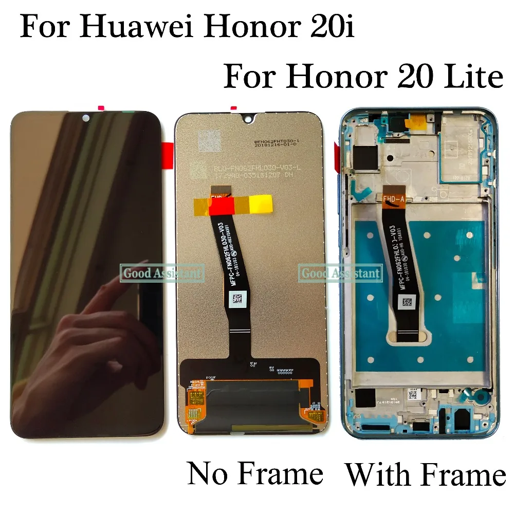 Оригинальный Новый ЖК дисплей 6 21 дюйма для Huawei Honor 20i сенсорный экран дигитайзер в
