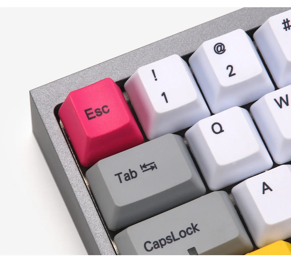 CMYW 10 ключей OEM пустые или окрашенные колпачки с смешанным цветом для diy механическая клавиатура MX