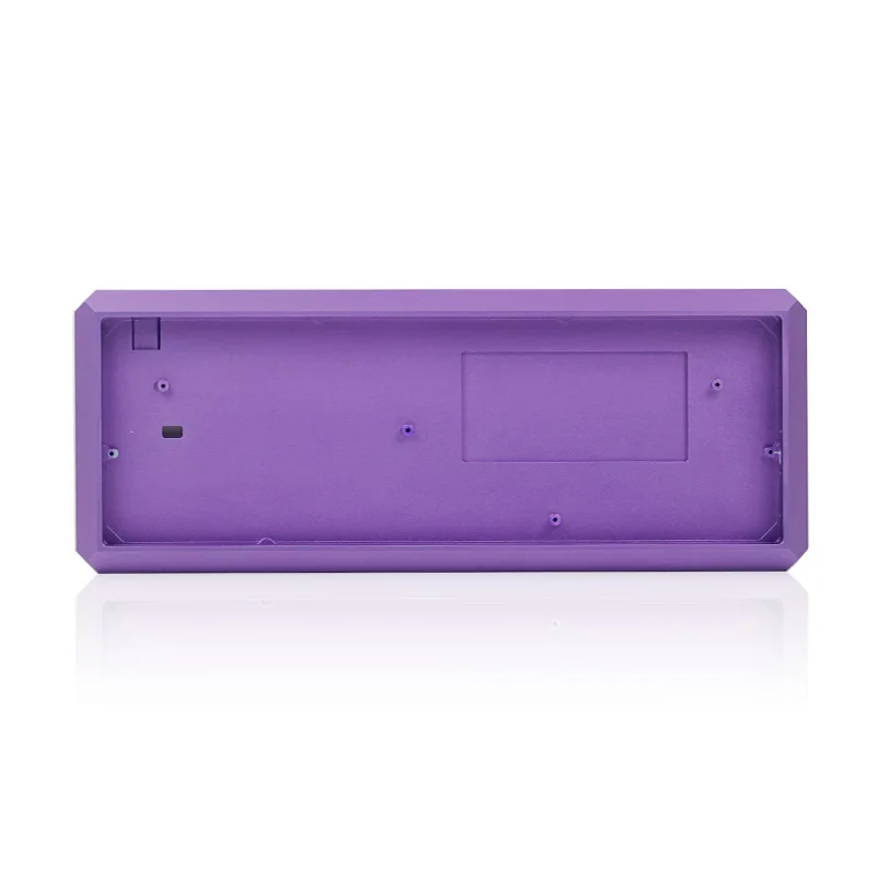 KBDfans 5 градусов 60% Клавиатура Алюминиевый Чехол gh60 чехол подходит gh60 покер dz60 xd60 - Цвет: Dark purple