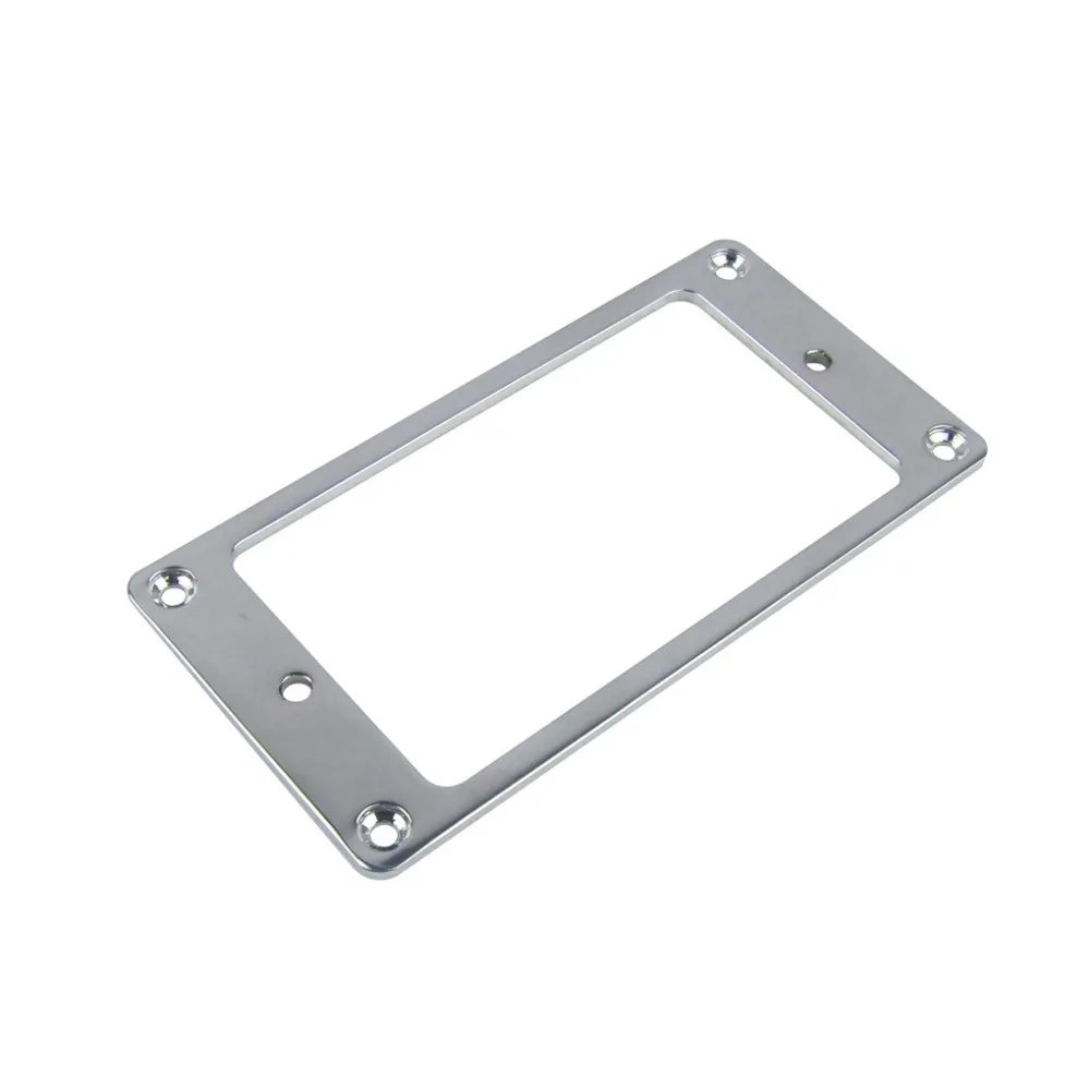 Новинка 2 шт. хромированный металлический плоский Струнодержатель для гитары