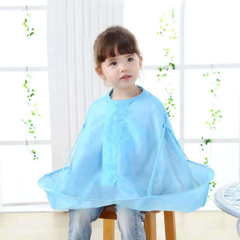 Непромокаемый Детский фартук для парикмахерской водостойкая накидка волос 15|kids