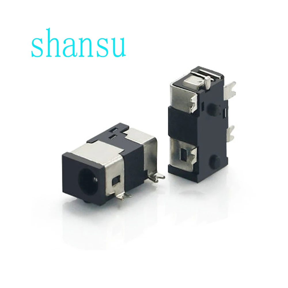 10 шт. разъемы питания постоянного тока 2 5 мм * 0 7