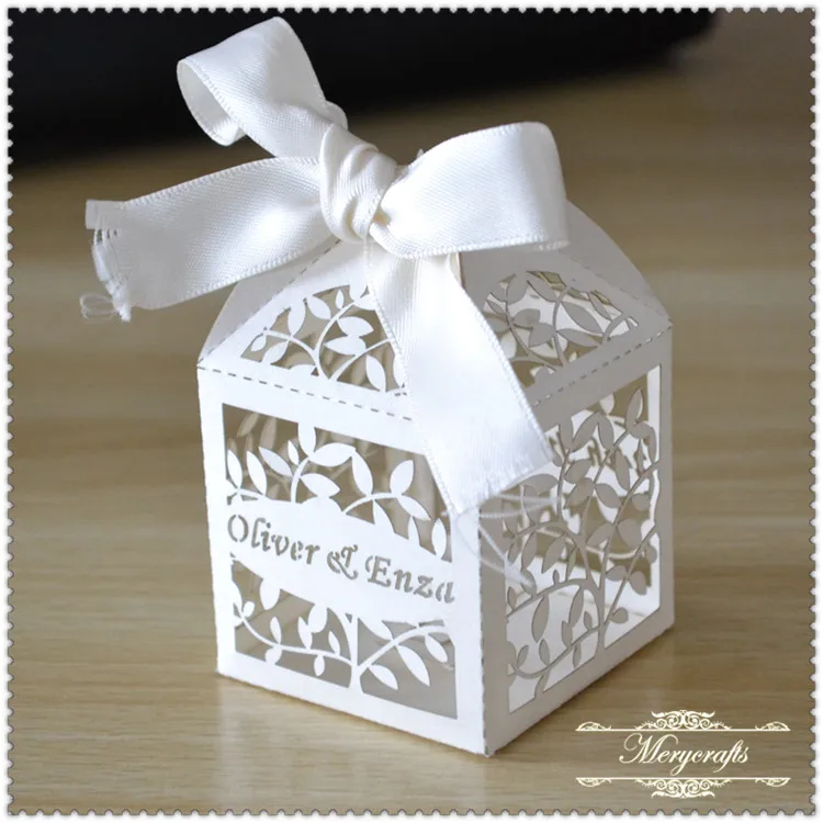 

Laser cut birthday wedding party favors wedding decoration favor box