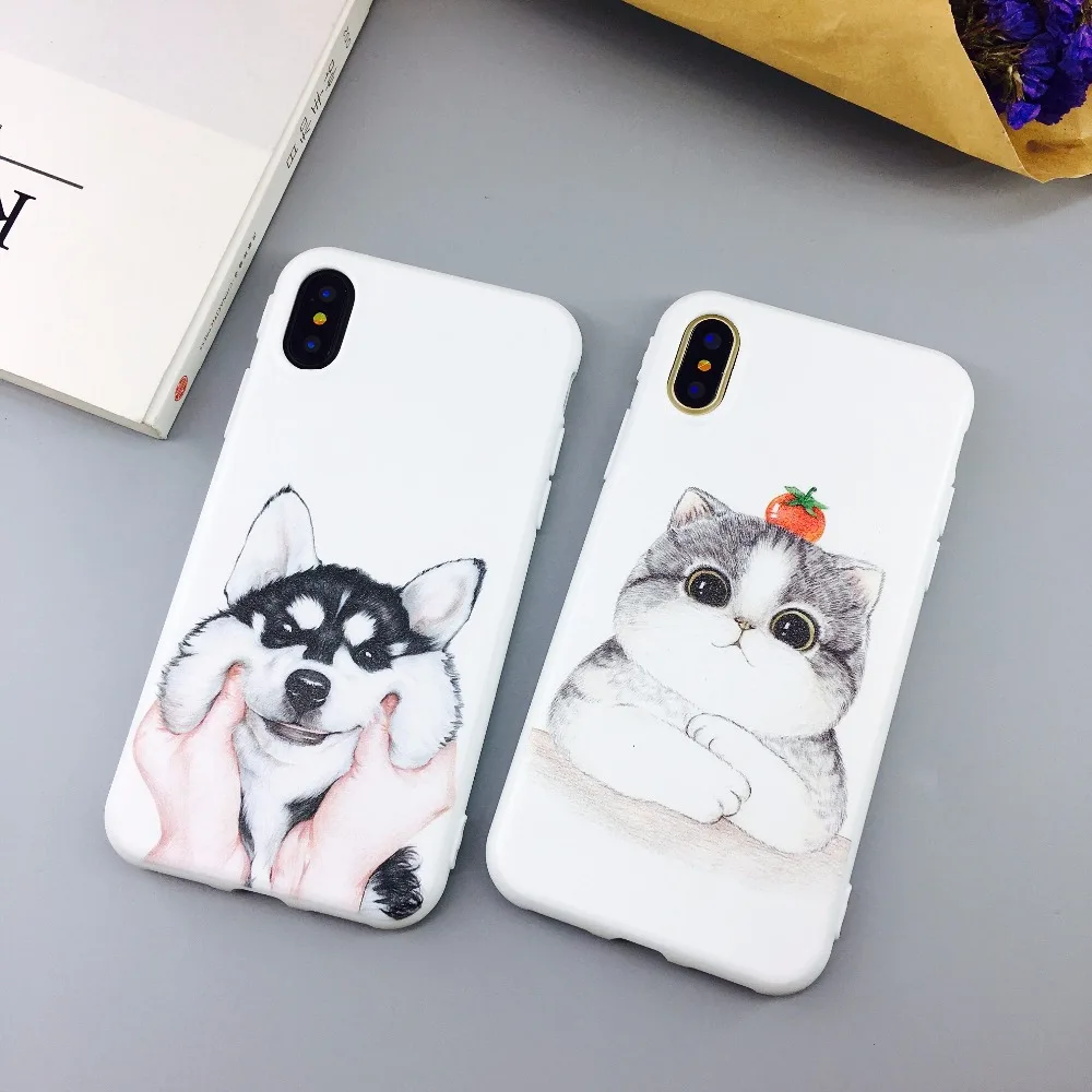 Mouplayca Карамельный Цвет Арт лиственным принтом чехол для iPhone X 6 6s 7 8 плюс кактусов
