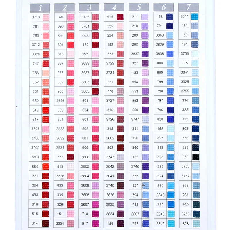 

kexinzu Square Round Drill 5D DIY Diamond Painting Cross stitch 3D Embroidery Mosaic Accessories Tools Stone Pearl 447 Colors