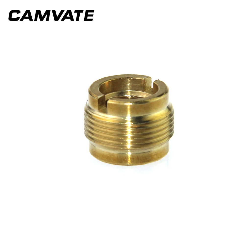 Адаптер с резьбой CAMVATE 3/8 дюйма мама 5/8 папа для подставки Mic Micphone C0965|Аксессуары