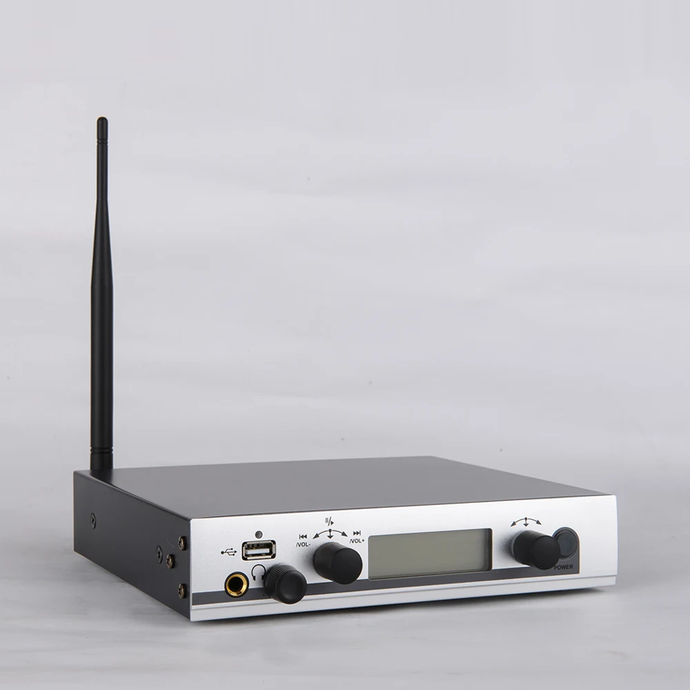 Портативная беспроводная акустическая система iem 2 приемника 40 каналов УВЧ с