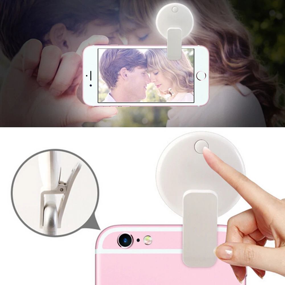 севспышка для телефона кольцо селфи 100 мАч Перезаряжаемые свет iphone Sumsung |